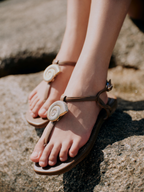 SEABORN SANDALS IN NEUTRAL COLORS