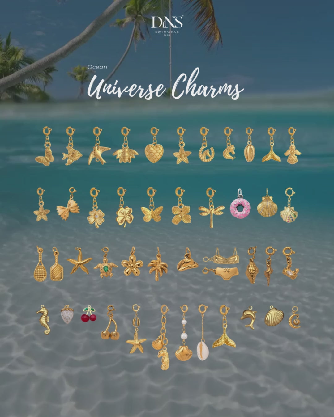 CHARMS COLLECTION IN TITANIUM