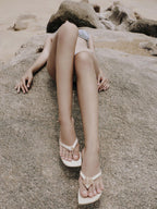 LINCHI THONG HIGH HEELS